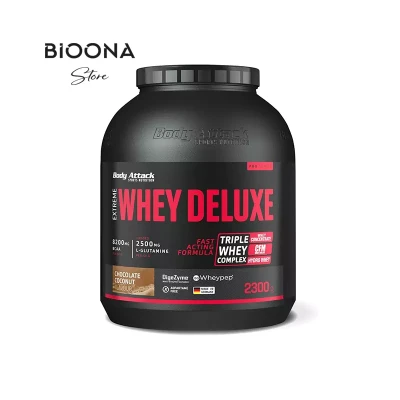 پروتئین وی دیلاکس اکستریم بادی اتک Extreme Whey Deluxe