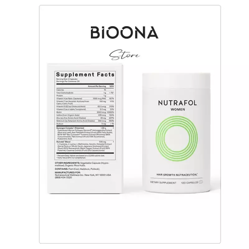 مکمل ضد ریزش موی نوترافول بانوان (Nutrafol Women)