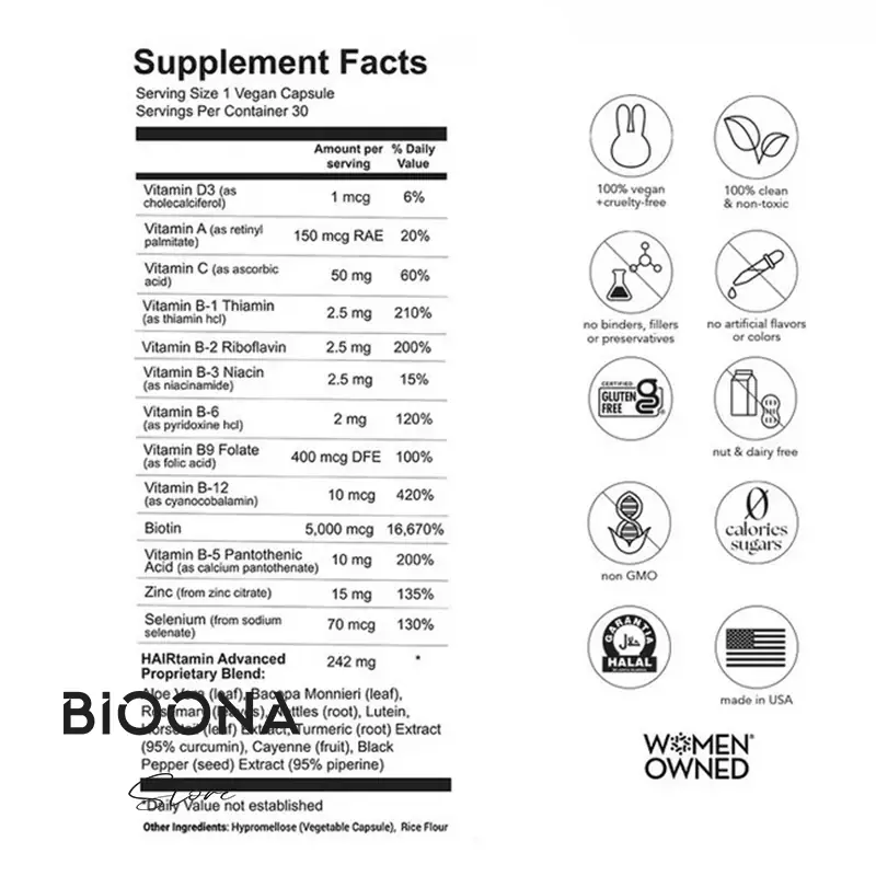 قرص هیرتامین اورجینال (Hairtamin Original)