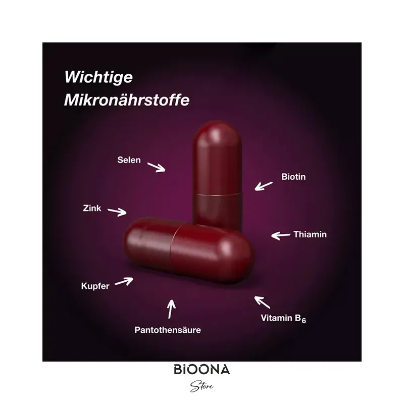 مکمل تقویت مو اورتومول orthomol محصول آلمانی