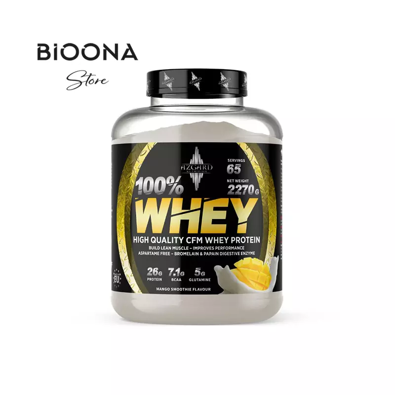 پروتئین وی آزگارد (100% Azgard Whey) حاوی تمام اسیدهای آمینه ضروری