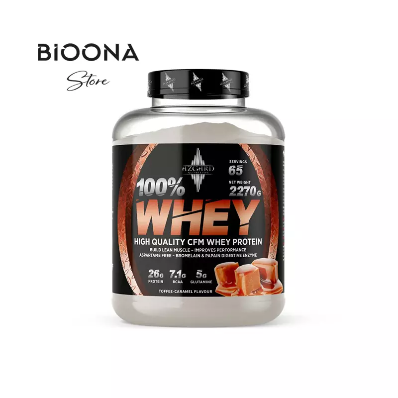پروتئین وی آزگارد (100% Azgard Whey) حاوی تمام اسیدهای آمینه ضروری