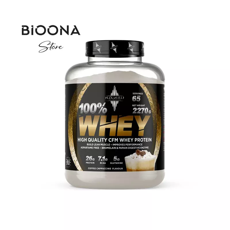 پروتئین وی آزگارد (100% Azgard Whey) حاوی تمام اسیدهای آمینه ضروری