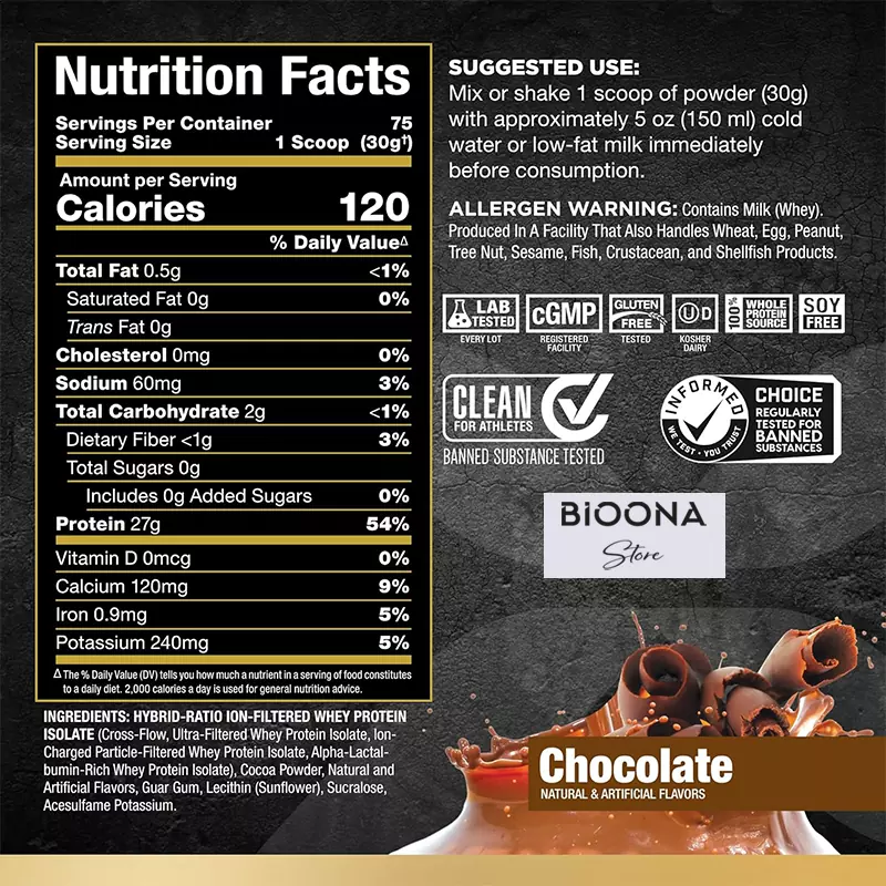 پروتئین وی ایزوفلکس ال مکس Allmax Nutrition Isoflex