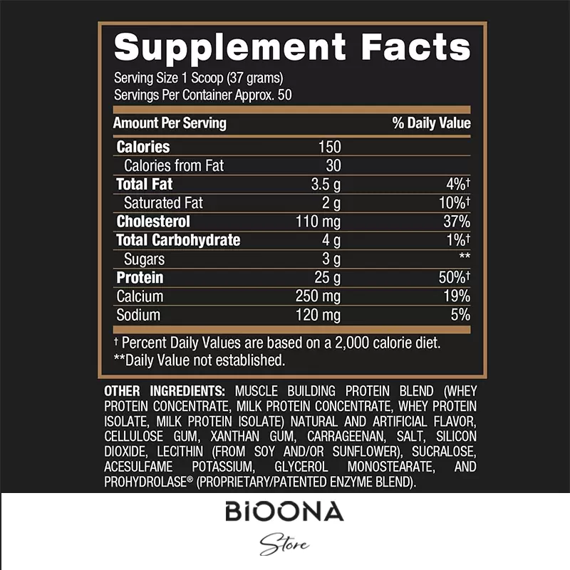 پروتئین وی اچ دی بی‌پی‌آی (BPI Whey HD) مناسب عضله‌سازی و حفظ تناسب اندام