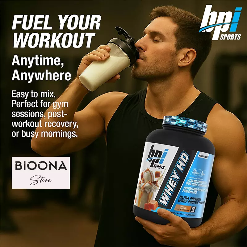 پروتئین وی اچ دی بی‌پی‌آی (BPI Whey HD) مناسب عضله‌سازی و حفظ تناسب اندام