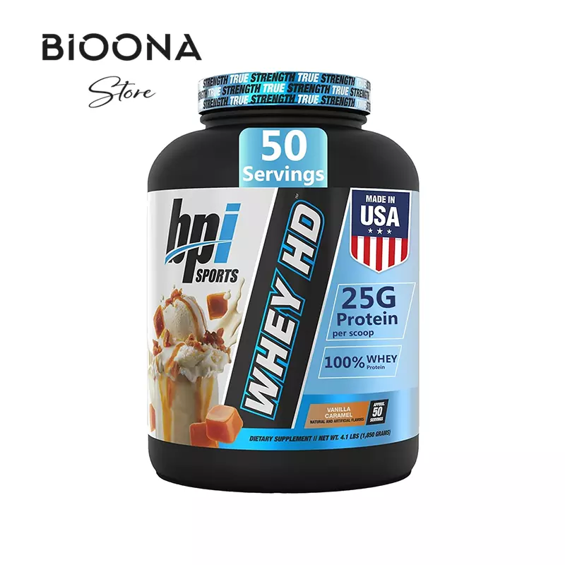 پروتئین وی اچ دی بی‌پی‌آی (BPI Whey HD) مناسب عضله‌سازی و حفظ تناسب اندام