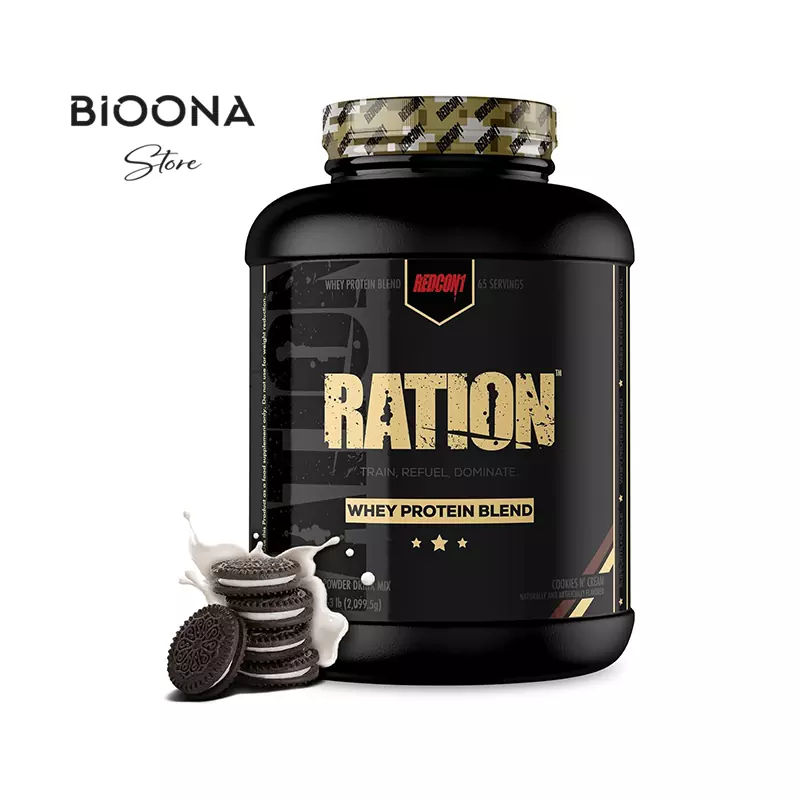 پروتئین وی رشن ردکان وان (Redcon 1 Ration) ترکیبی ممتاز برای رشد عضلات
