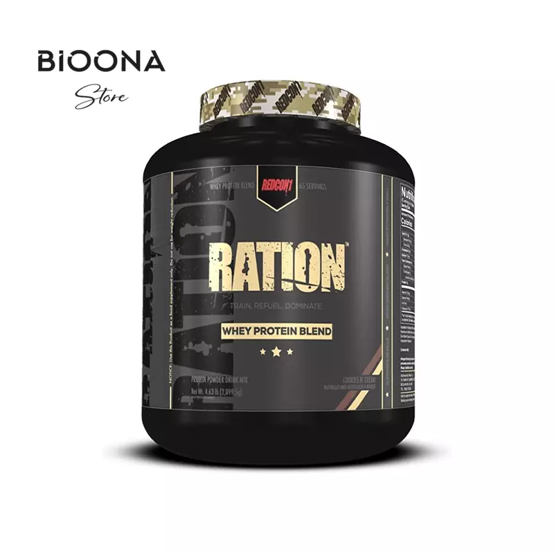 پروتئین وی رشن ردکان وان (Redcon 1 Ration) ترکیبی ممتاز برای رشد عضلات
