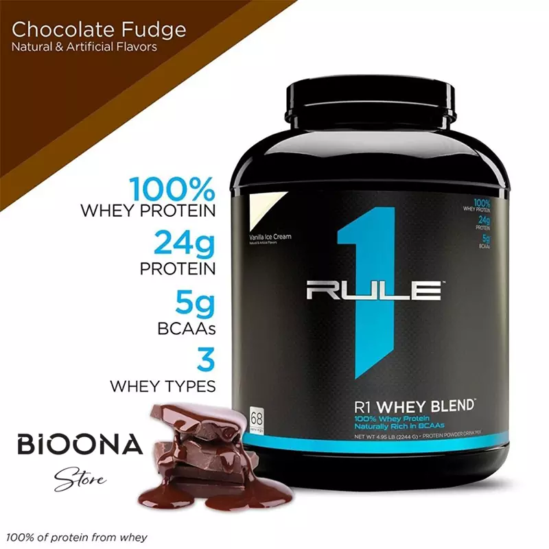 پروتئین وی رول وان (Rule One Whey Protein) مکملی برای ریکاوری سریع‌تر