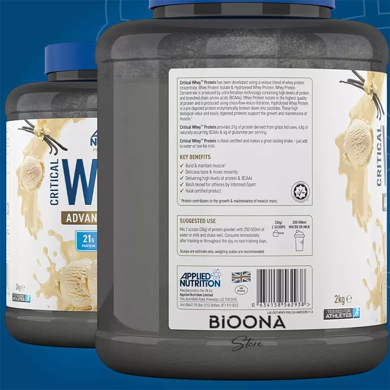 پروتیئن وی کریتیکال اپلاید نوتریشن